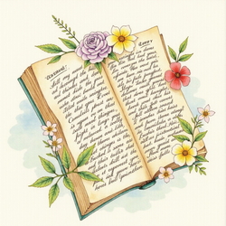 Книги с цветя